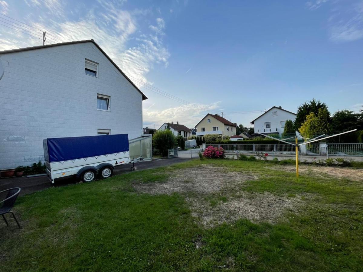 Guntia Apartment Mit Grossem Garten Günzburg Dış mekan fotoğraf