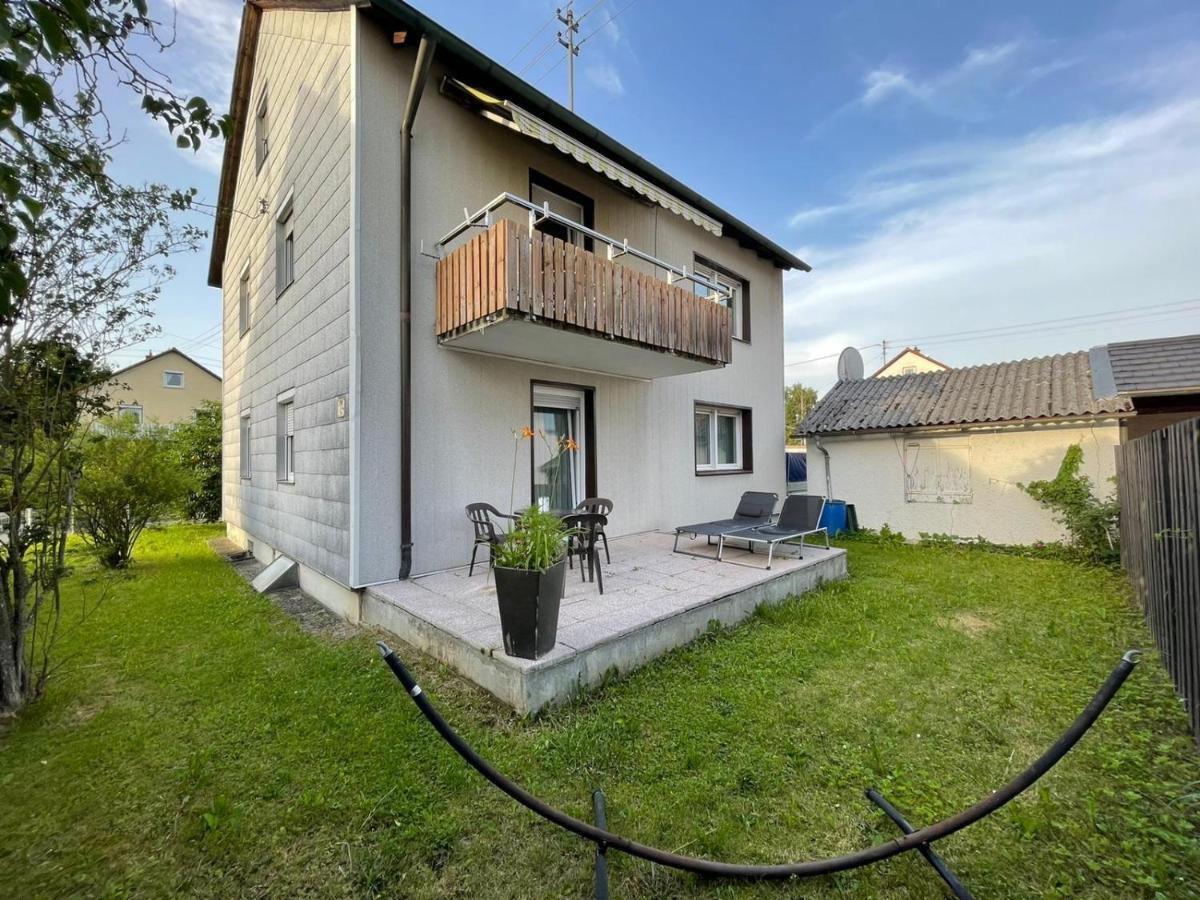 Guntia Apartment Mit Grossem Garten Günzburg Dış mekan fotoğraf