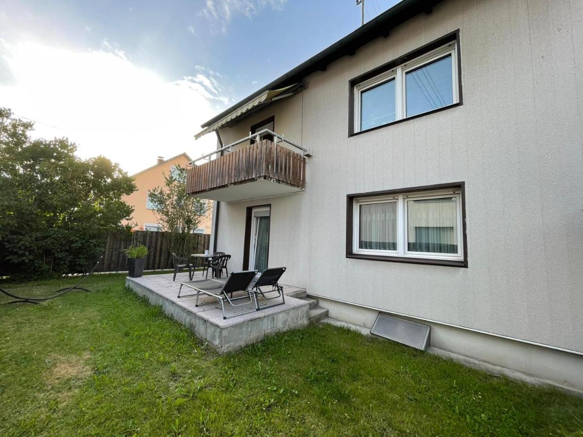 Guntia Apartment Mit Grossem Garten Günzburg Dış mekan fotoğraf